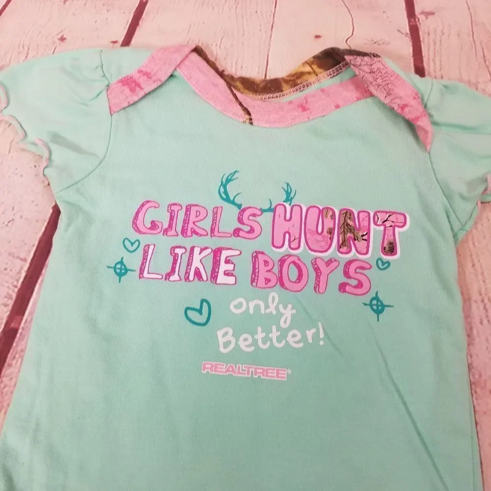 Realtree onsie 3-6 months
